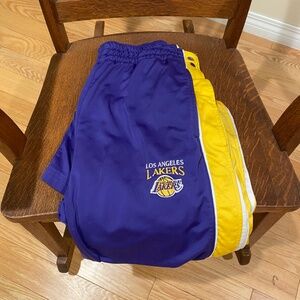 Vintage Lakers pull away button pants